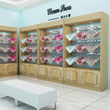 Excellent Lighted Lingerie Display Rack ,Bra Store Fixture For Underwear Store Interior Design For Sale